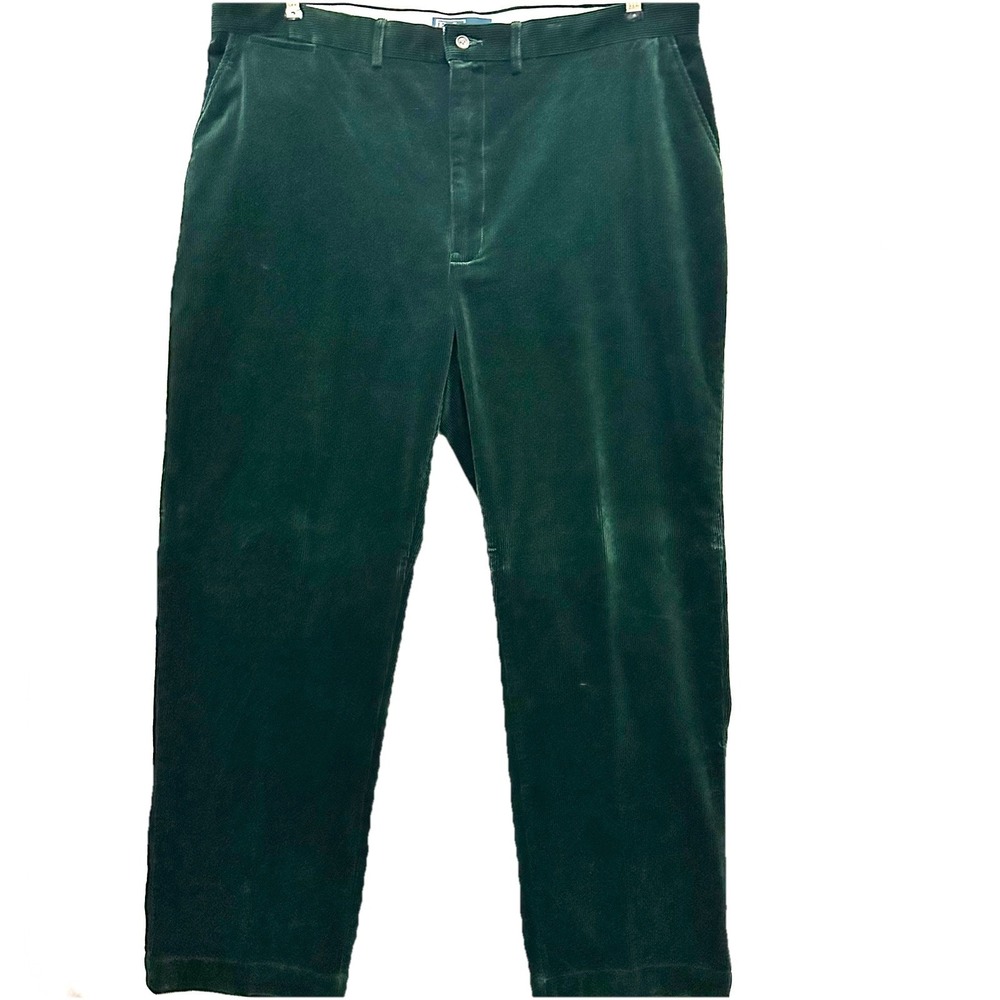 Polo Ralph Lauren Vintage Churchill Corduroy 40" X 30" NWT Emerald Forrest Green
